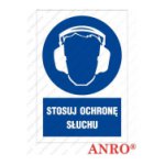 ZNAK  BEZPIECZEŃSTWA Z-4N1 „Stosuj ochronę słuchu”