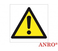 ZNAK  BEZPIECZEŃSTWA Znak BHP ZZ-1O ''Ogólny znak ostrzegawczy (ostrzeżenie, ryzyko niebezpieczeństwa)'' 