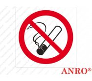Znak ochrony ppoż. „Palenie tytoniu zabronione” Z-12P FS - folia samoprzylepna
