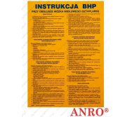 Instrukcja BHP „Instrukcja BHP przy obsłudze wózka widłowego (sztaplarki)” Z-IPT04