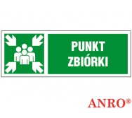 ZNAK  BEZPIECZEŃSTWA ZZ-13KL "Punkt zbiórki"