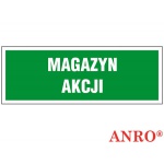 ZNAK  BEZPIECZEŃSTWA ZZ-21KL "Magazyn akcji"