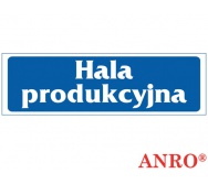 ZNAK  BEZPIECZEŃSTWA ZZ-37 "Hala produkcyjna"