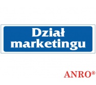 ZNAK  BEZPIECZEŃSTWA ZZ-35 ''Dział marketingu''