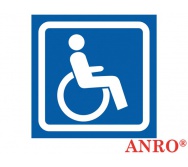 ZNAK  BEZPIECZEŃSTWA ZZ-59 ''Oznaczenie dla niepełnosprawnych''