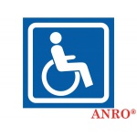 ZNAK  BEZPIECZEŃSTWA ZZ-59 \'\'Oznaczenie dla niepełnosprawnych\'\'