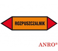 ZNAK  BEZPIECZEŃSTWA ZZ-8K4 "Rozpuszczalnik"
