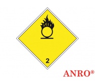 ZNAK  BEZPIECZEŃSTWA ZZ-T5 "Materiały stwarzające zagrożenie wzmożeniem intensywności pożaru"